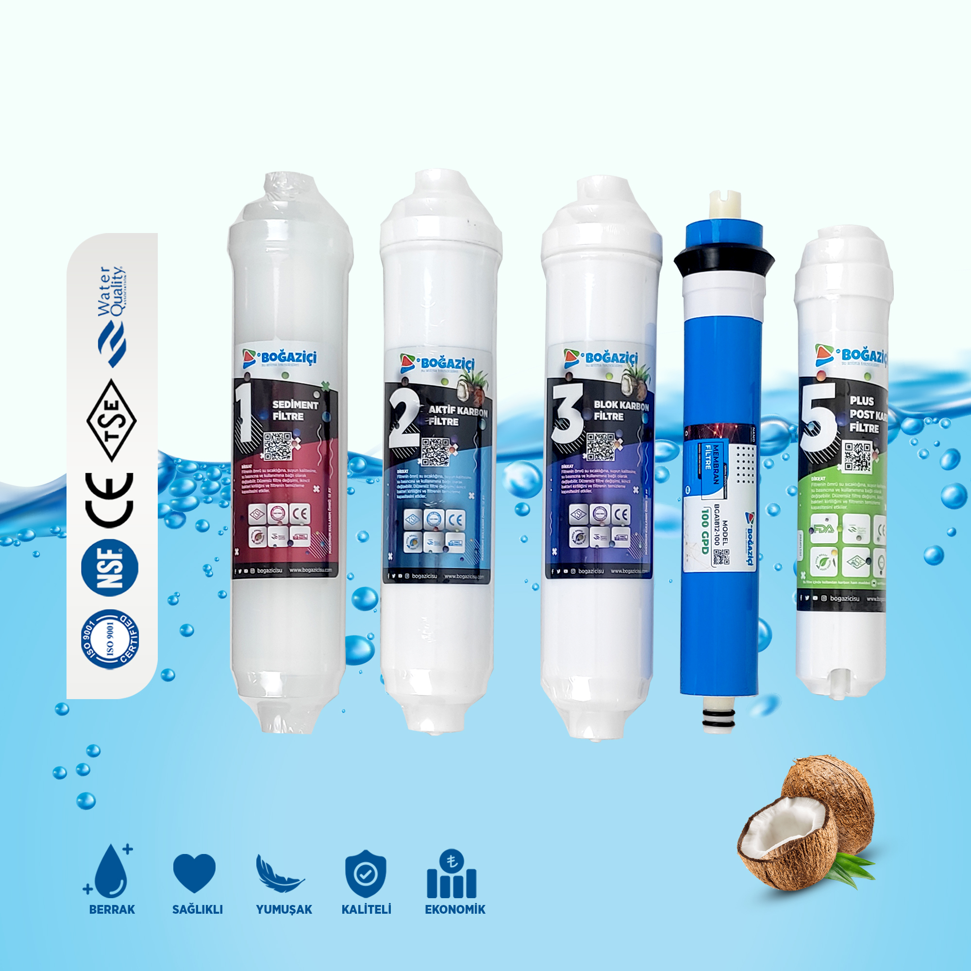 Boğaziçi Su Arıtma Filtreleri -